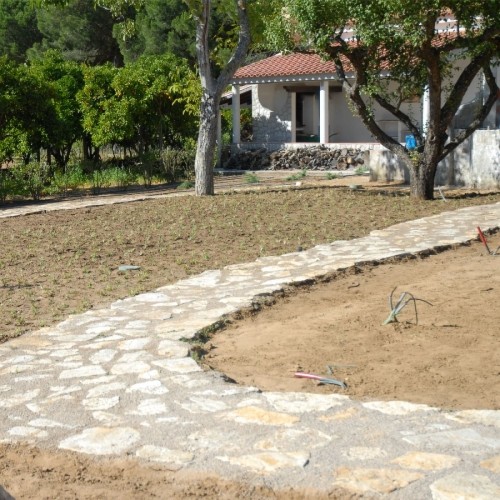 Projeto e Construção de jardim